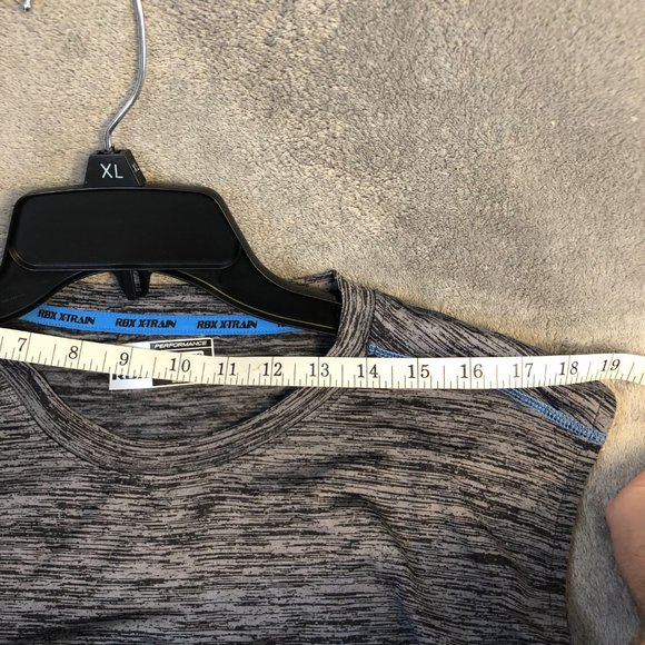 RBX X-Train X-Dri Men's XXL Performance Tank Top Muscle Shirt CRM337BLB Wicking - Picture 11 of 13